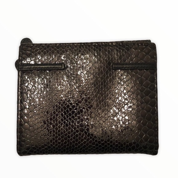 Brighton Handbags - Brighton python snakeskin embossed leather wallet
